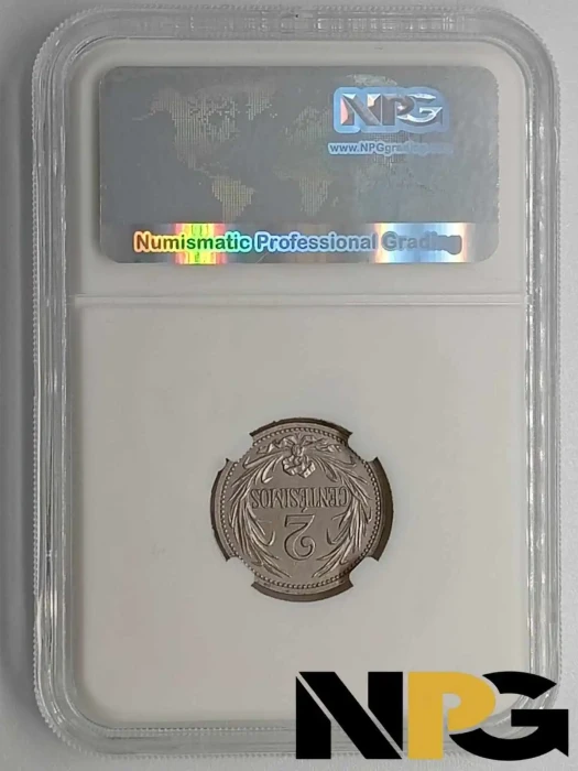 1901a Uruguay 2 Centesimos 1 - Uruguay