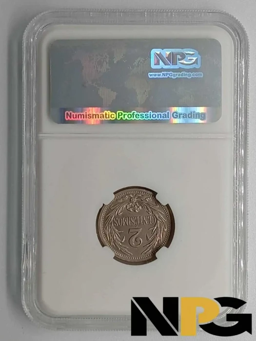 1909a Uruguay 2 Centesimos 1 - Uruguay