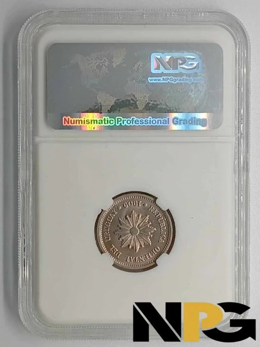 1909a Uruguay 2 Centesimos 1 - Uruguay