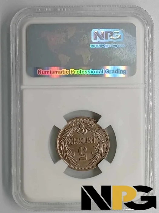 1909a Uruguay 5 Centesimos - Uruguay