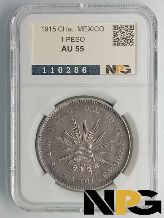 1915CHa. Mexico 1 Peso
