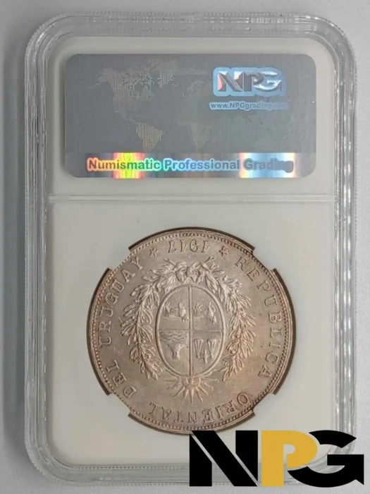 1917 Uruguay 1 Peso 1 - Uruguay