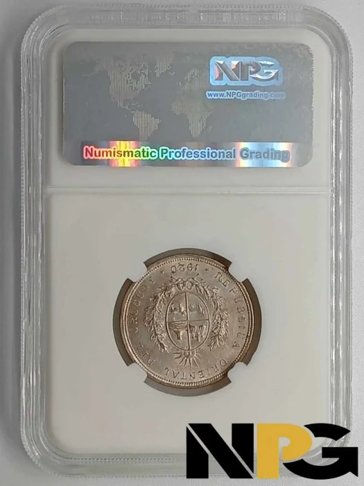 1920 Uruguay 20 Centesimos -  1 - Uruguay
