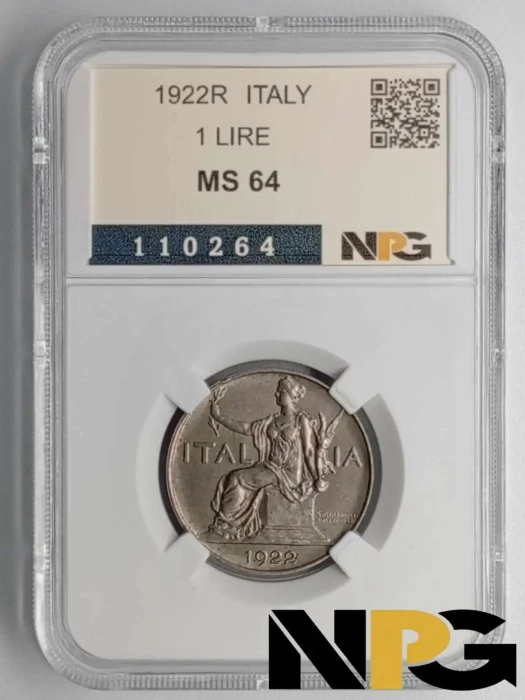 1922R Italy 1 Lire