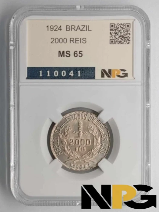 1924 Brazil 2000 Reis