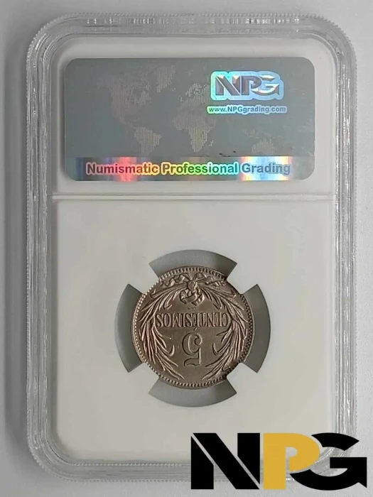 1924 Uruguay 5 Centesimos -  1 - Uruguay