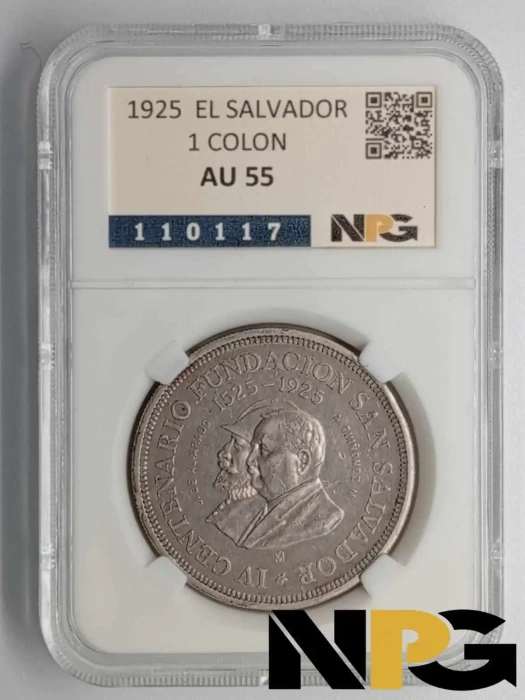 1925 El Salvador 1 Colón