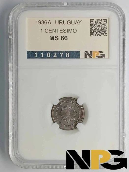 1936A Uruguay 1 Centesimo