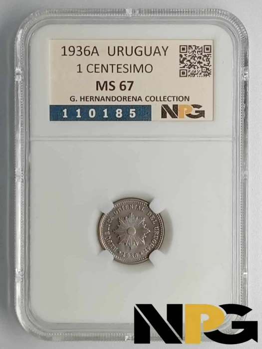 1936A Uruguay 1 Centesimo