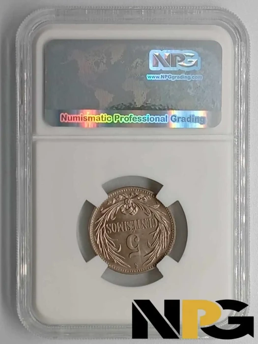 1941so Uruguay 5 Centesimos 1 - Uruguay