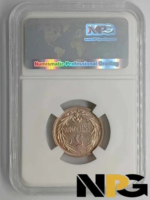 1941so Uruguay 5 Centesimos 1 - Uruguay