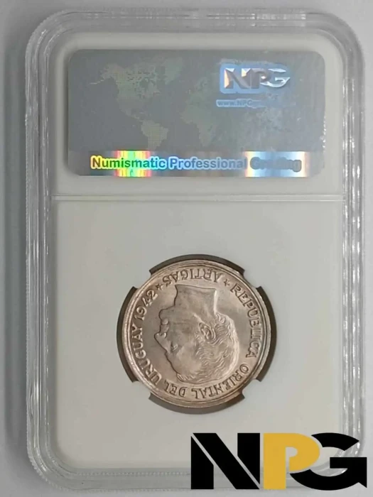 1942so Uruguay 1 Peso 1 - Uruguay