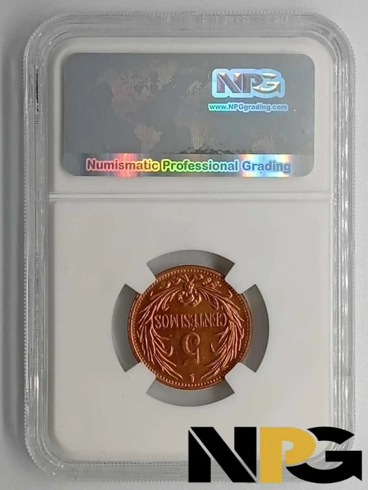 1946so Uruguay 5 Centesimos - Uruguay