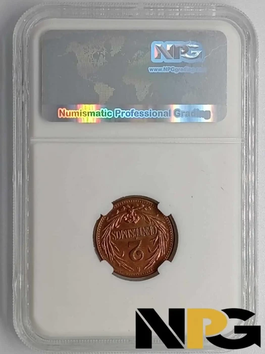 1948so Uruguay 2 Centesimos 1 - Uruguay