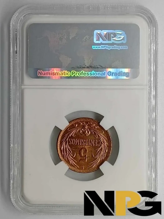 1949so Uruguay 5 Centesimos 1 - Uruguay