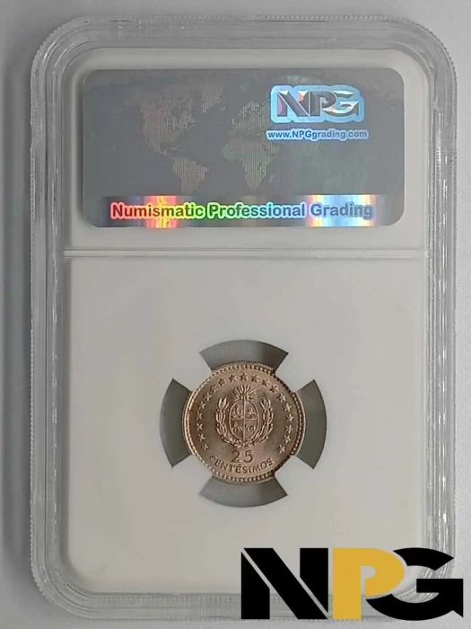 1960 Uruguay 25 Centesimos -  1 - Uruguay