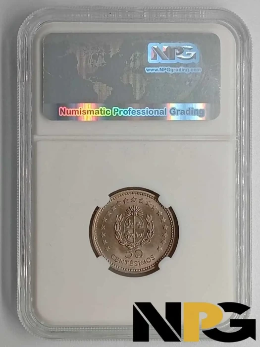 1960 Uruguay 50 Centesimos -  1 - Uruguay