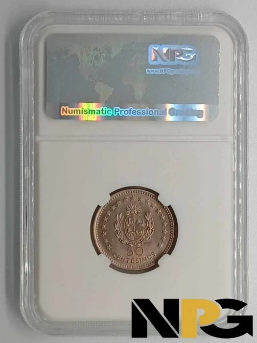 1960 Uruguay 50 Centesimos -  1 - Uruguay