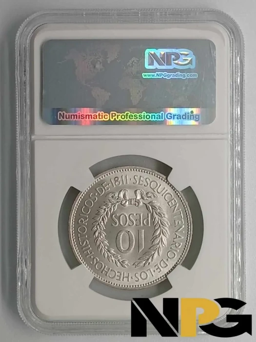 1961 Uruguay 10 Pesos - - Uruguay
