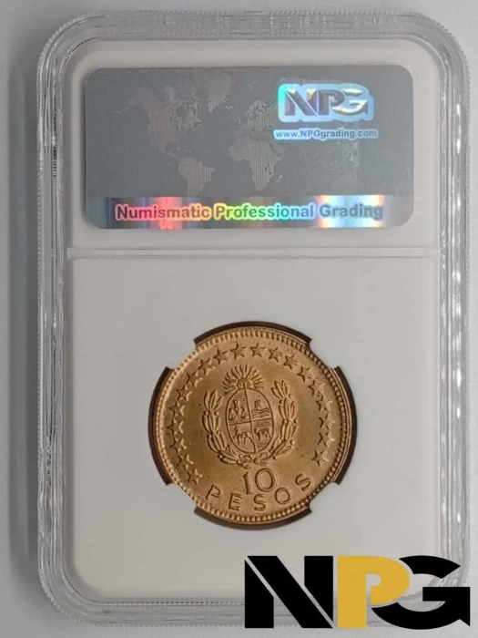 1965 Uruguay 10 Pesos - - Uruguay