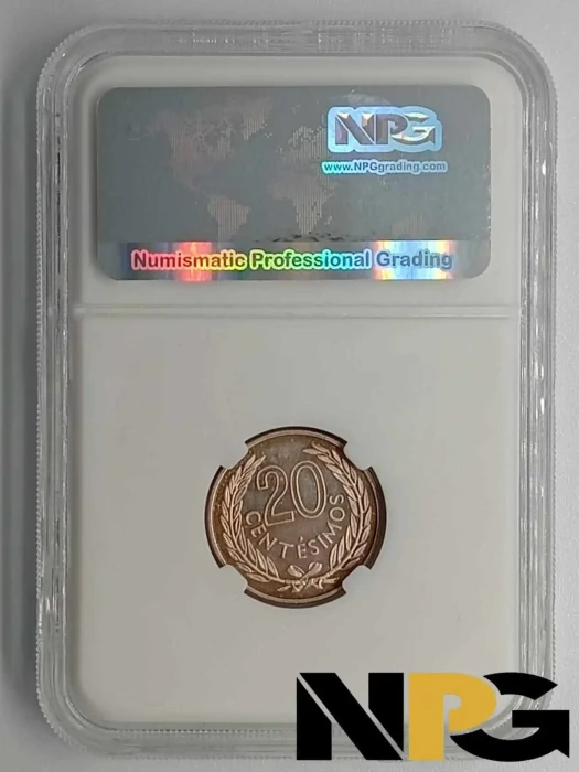 1965so Uruguay 20 Centesimos 1 - Uruguay