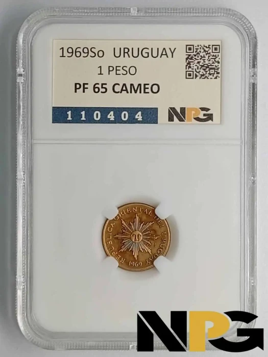 1969So Uruguay 1 Peso