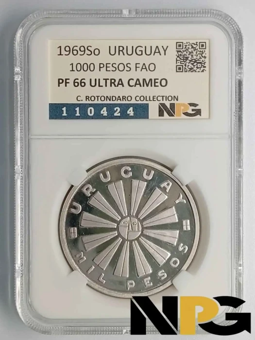1969So Uruguay 1000 Pesos