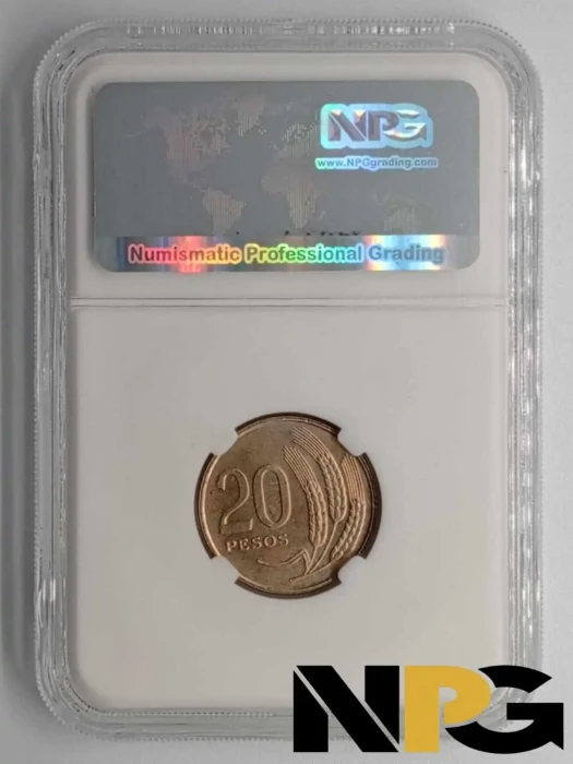 1970 Uruguay 20 Pesos -  1 - Uruguay