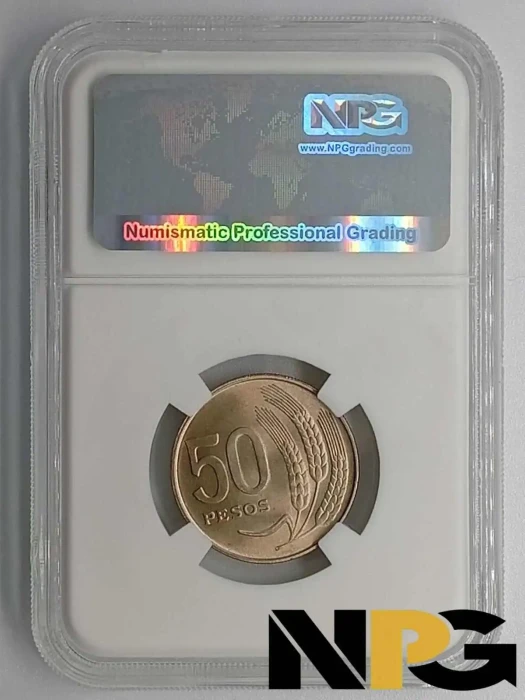1970 Uruguay 50 Pesos -  1 - Uruguay