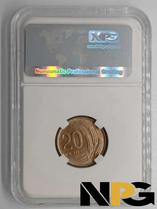 1970s Uruguay 20 Pesos -  1 - Uruguay