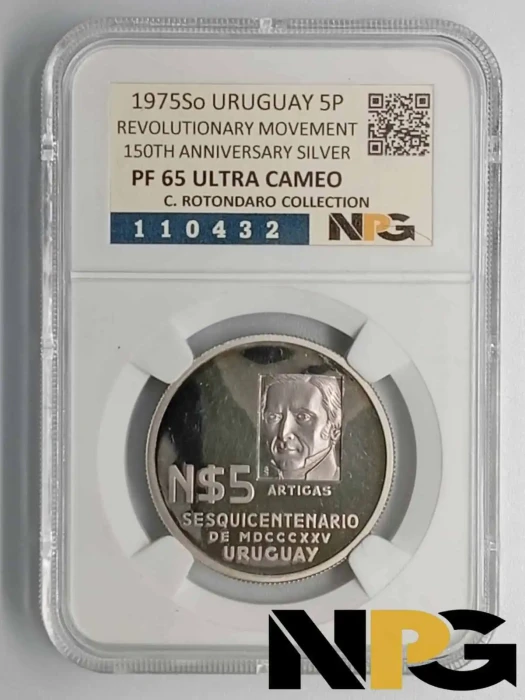 1975So Uruguay  N$ 5