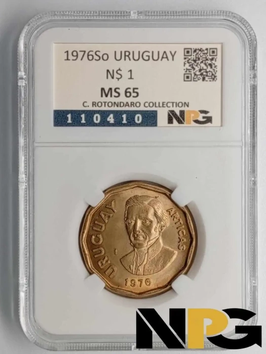 1976 Uruguay  N$ 1