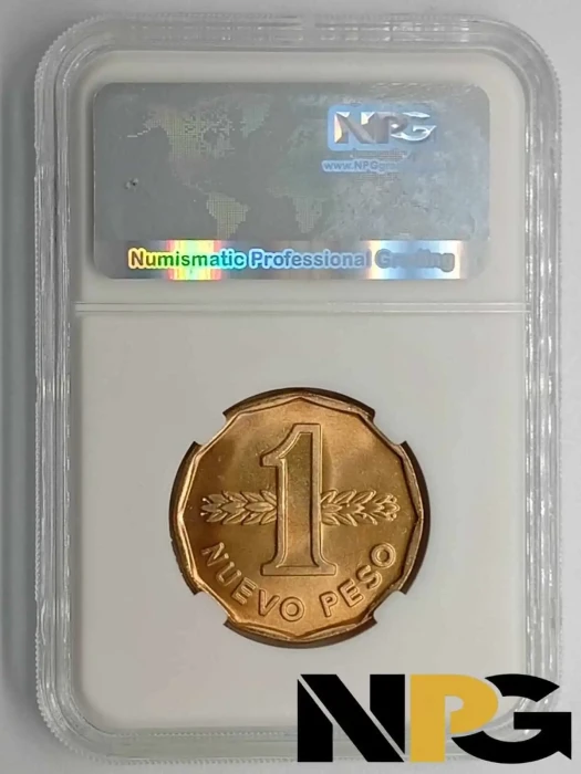 1976so Uruguay 1 Peso 1 - Uruguay