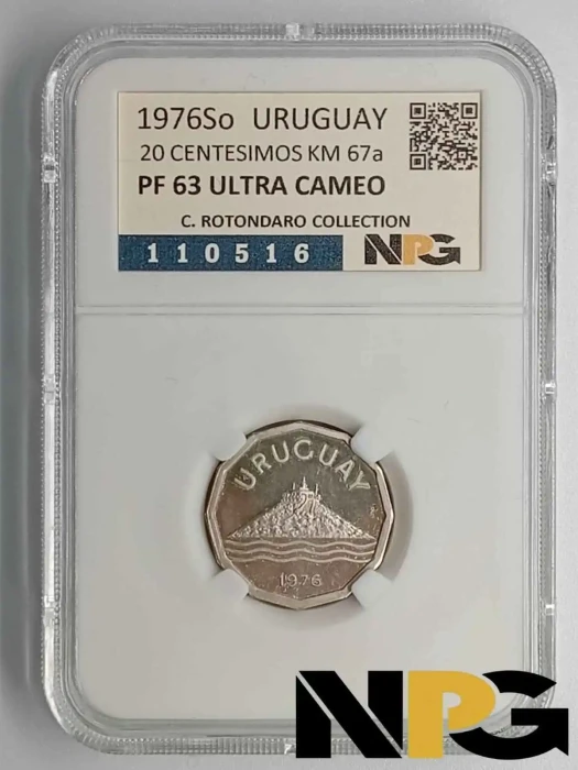 1976So Uruguay 20 Centesimos