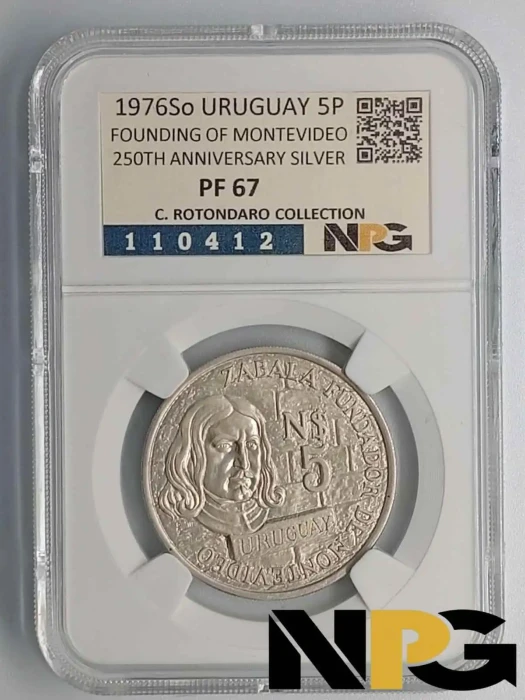 1976So Uruguay  N$ 5