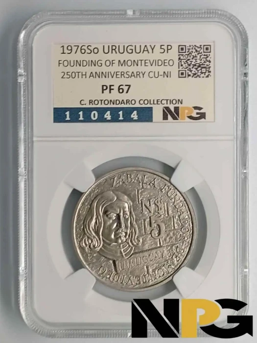 1976So Uruguay  N$ 5