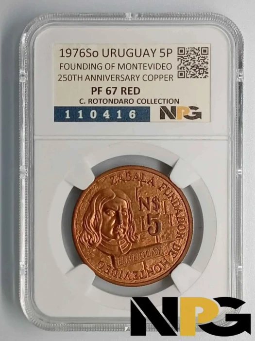 1976So Uruguay  N$ 5