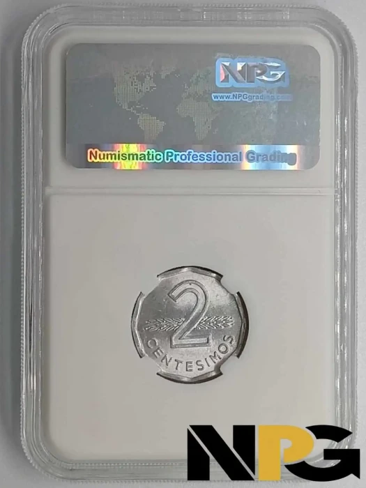 1977so Uruguay 2 Centesimos 1 - Uruguay