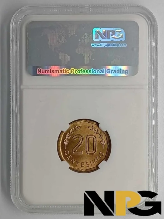 1977so Uruguay 20 Centesimos 1 - Uruguay