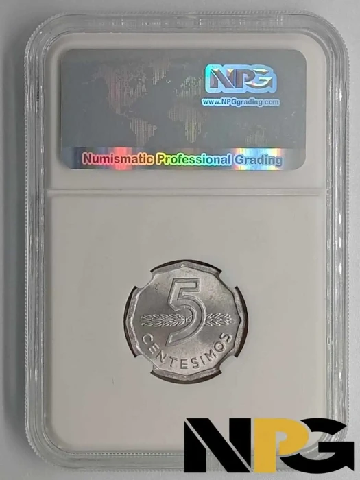 1977so Uruguay 5 Centesimos 1 - Uruguay