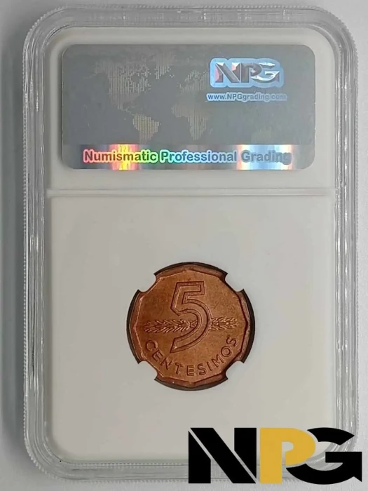 1977so Uruguay 5 Centesimos 1 - Uruguay