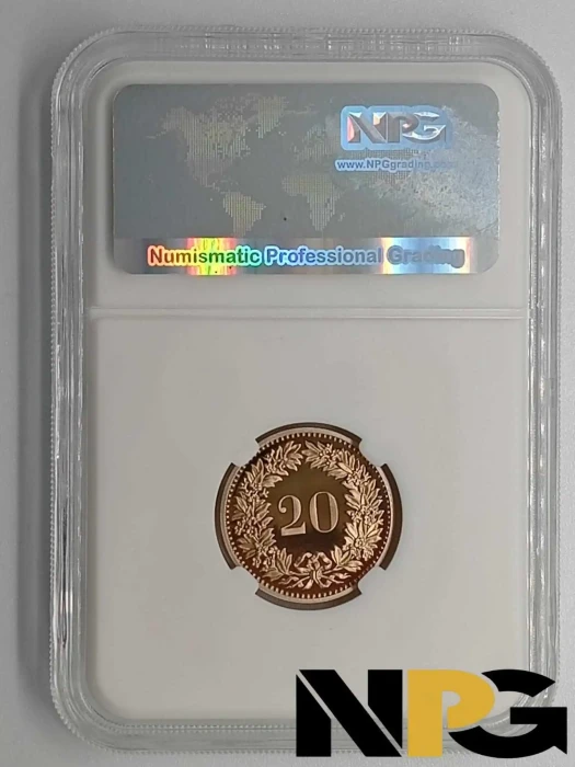 1978 Suiza 20 Rappen 1 - Switzerland