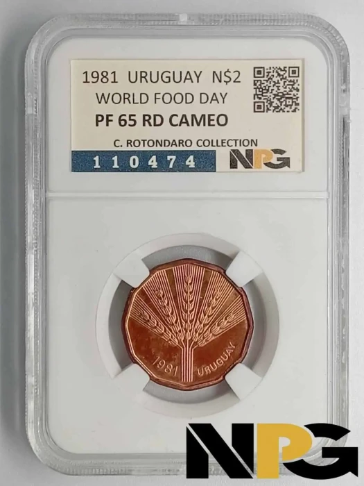 1981 Uruguay N$ 2