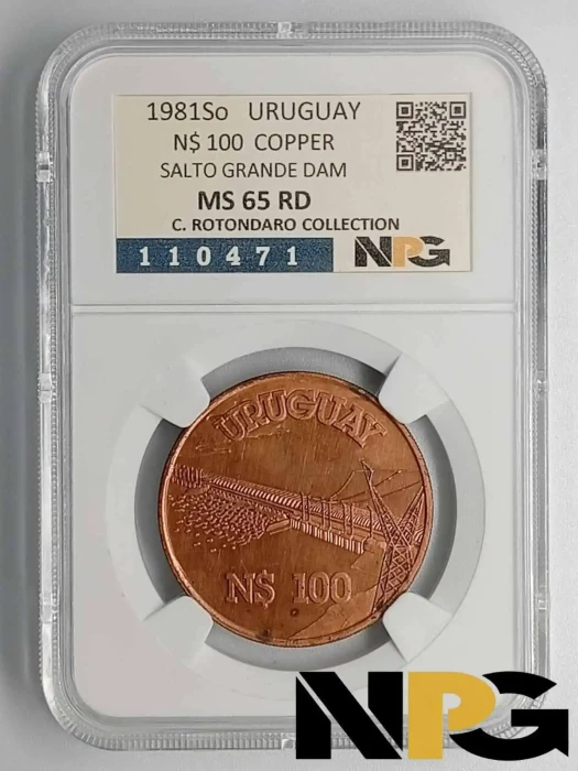 1981So Uruguay N$ 100