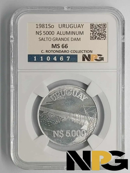 1981So Uruguay N$ 5000