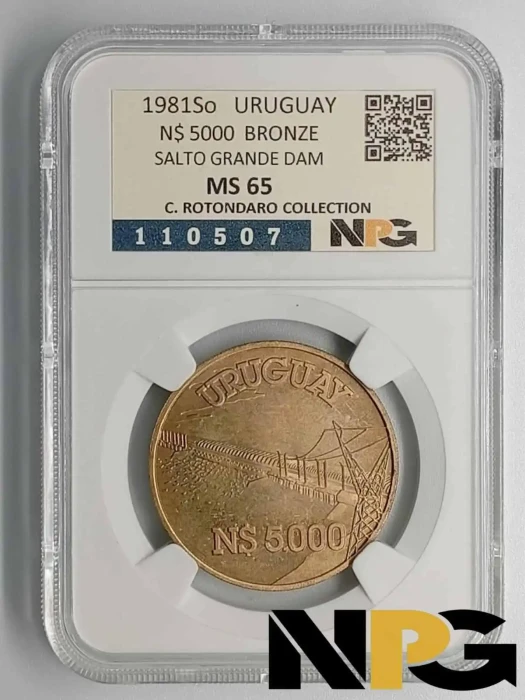 1981So Uruguay N$ 5000