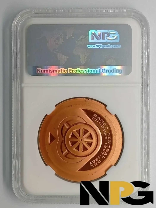 1987 Uruguay 5000 Ns Km Pn121 Cooper - Uruguay