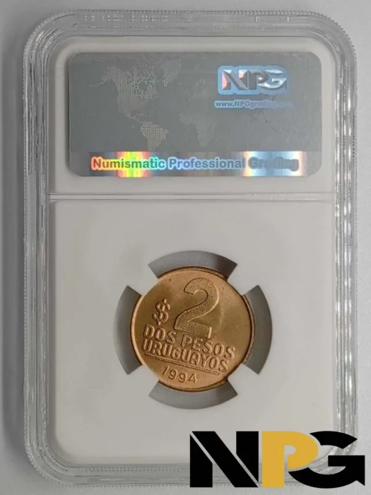 1994 Uruguay 2 Pesos - - Uruguay