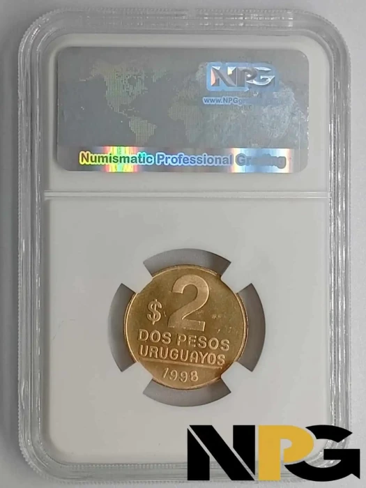1998so Uruguay 2 Pesos 1 - Uruguay