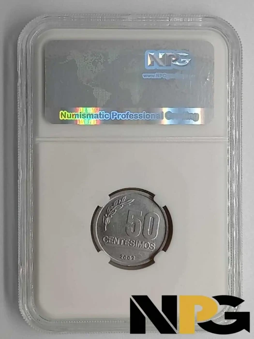 2002 Uruguay 50 Centesimos -  1 - Uruguay
